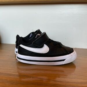 Nike court legacy black toddler boy